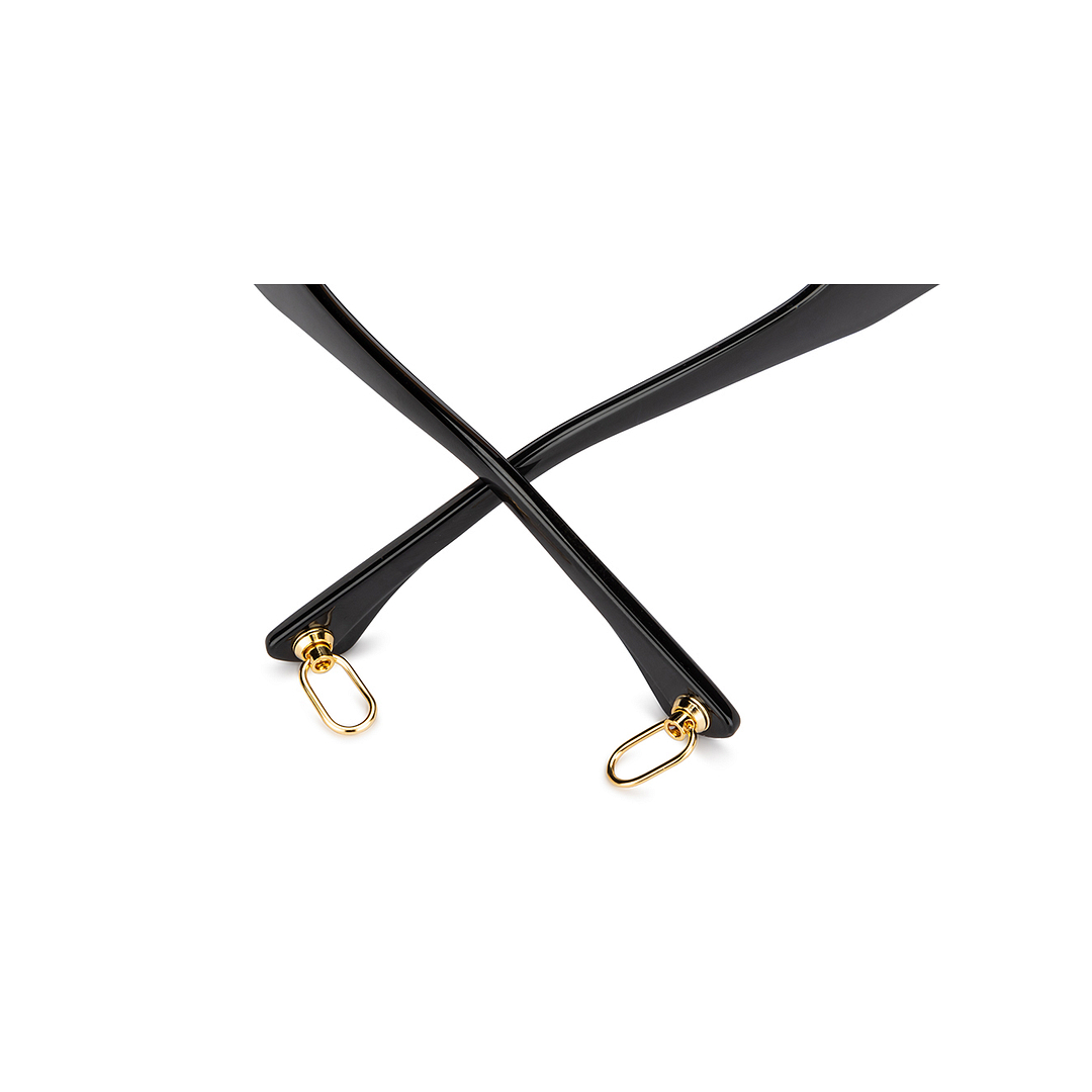 Vincent Chase Online Black Full Rim Cat Eye left side