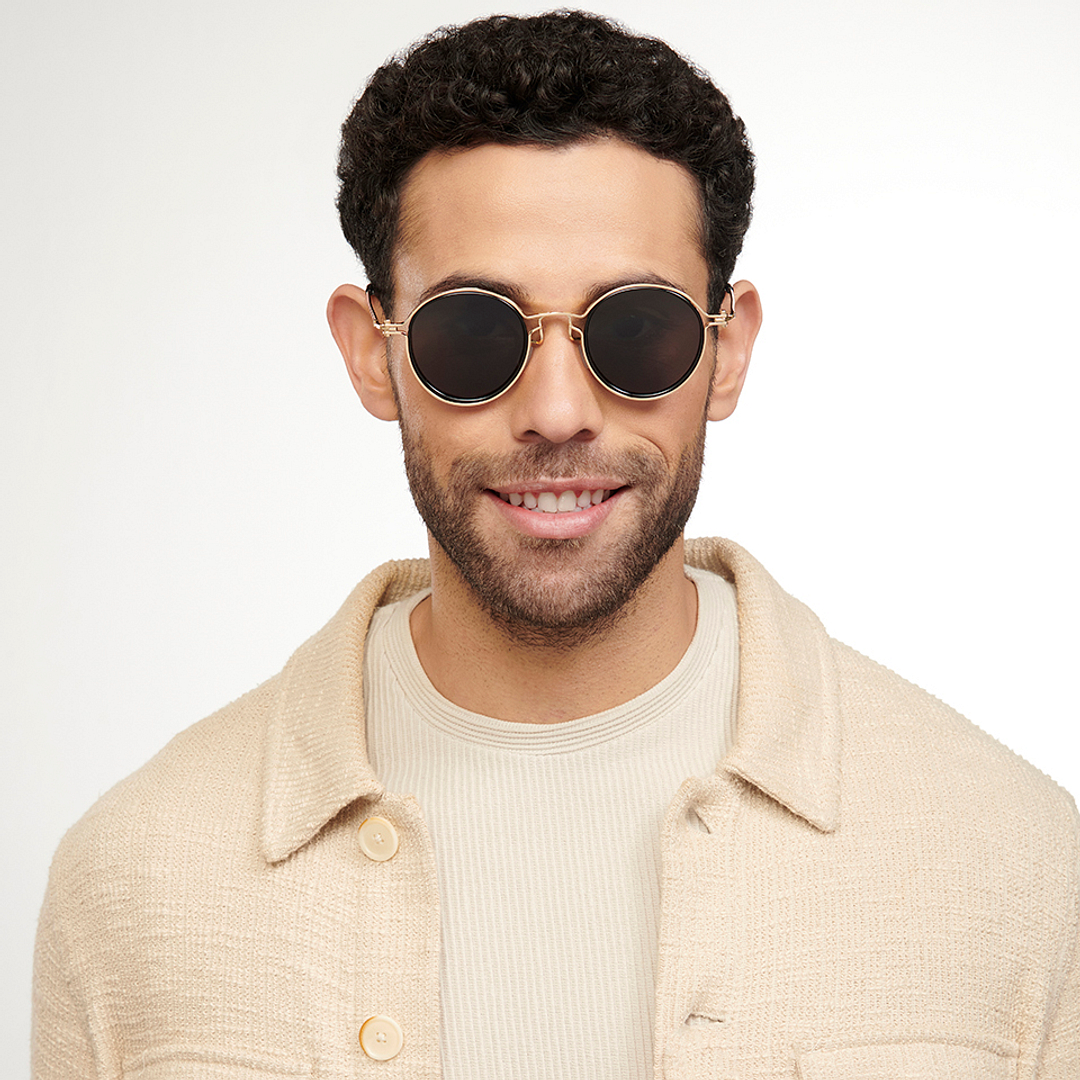 Vincent Chase Online Black Full Rim Round right side