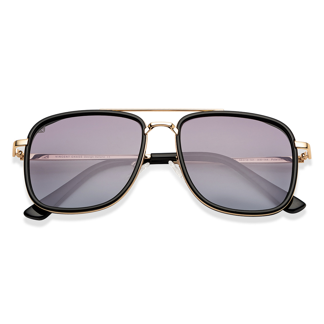 Vincent Chase Online Black Full Rim Rectangle left side