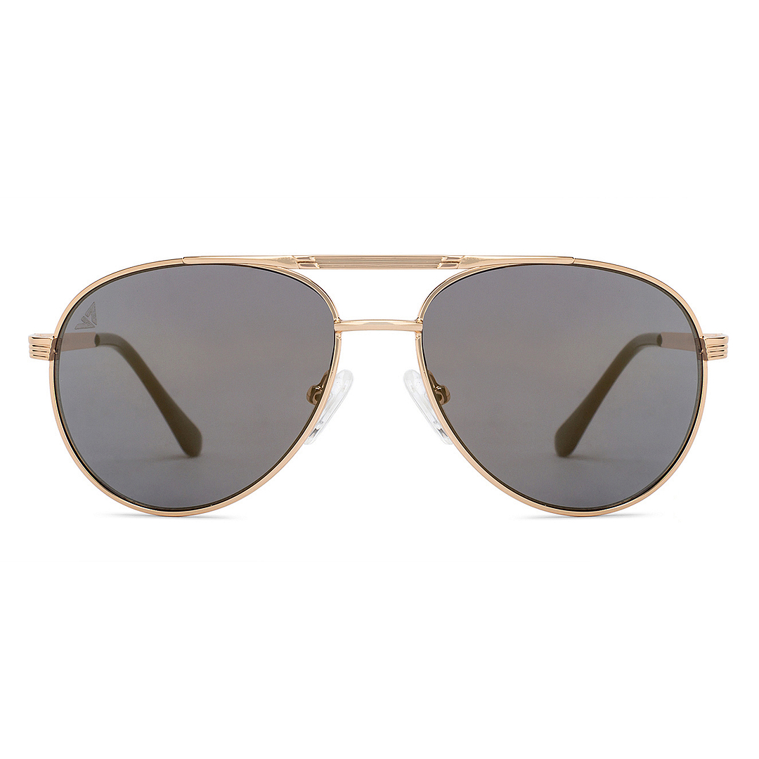 Hooper Gold Full Rim Aviator left side