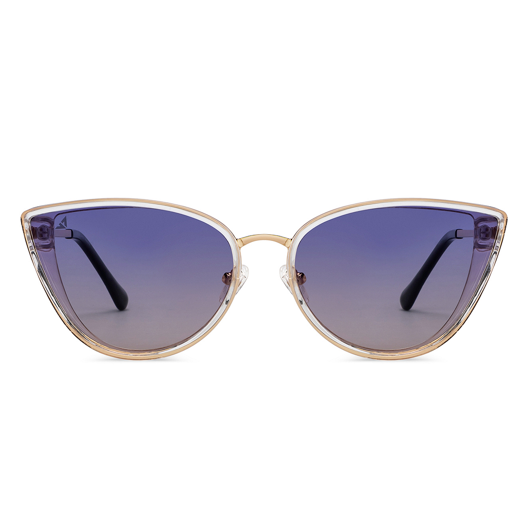 Vincent Chase Online Gold Full Rim Cat Eye left side