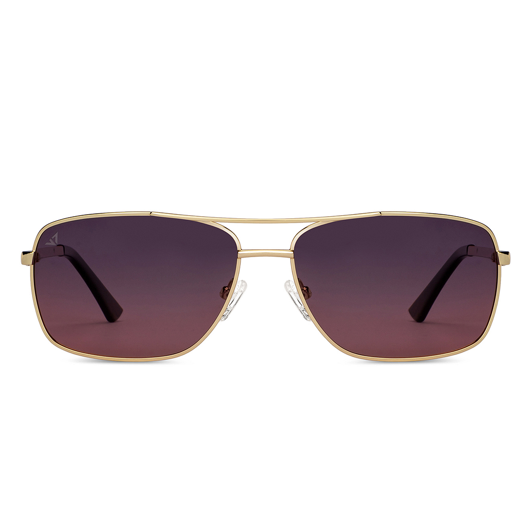 Vincent Chase Online Gold Full Rim Rectangle left side