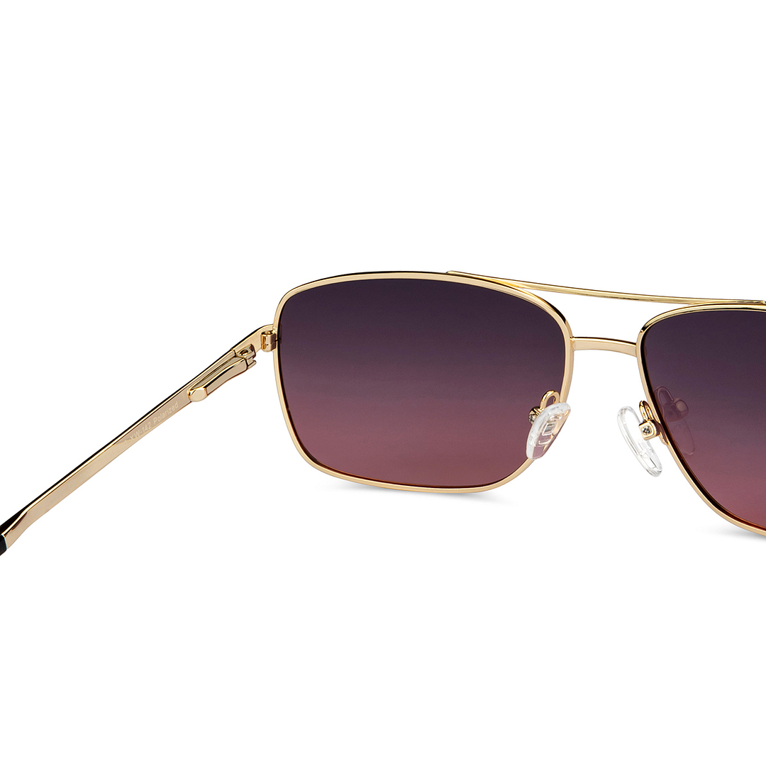 Vincent Chase Online Gold Full Rim Rectangle right side