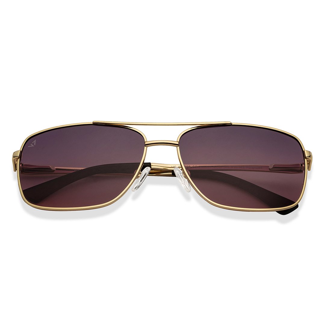 Vincent Chase Online Gold Full Rim Rectangle left side