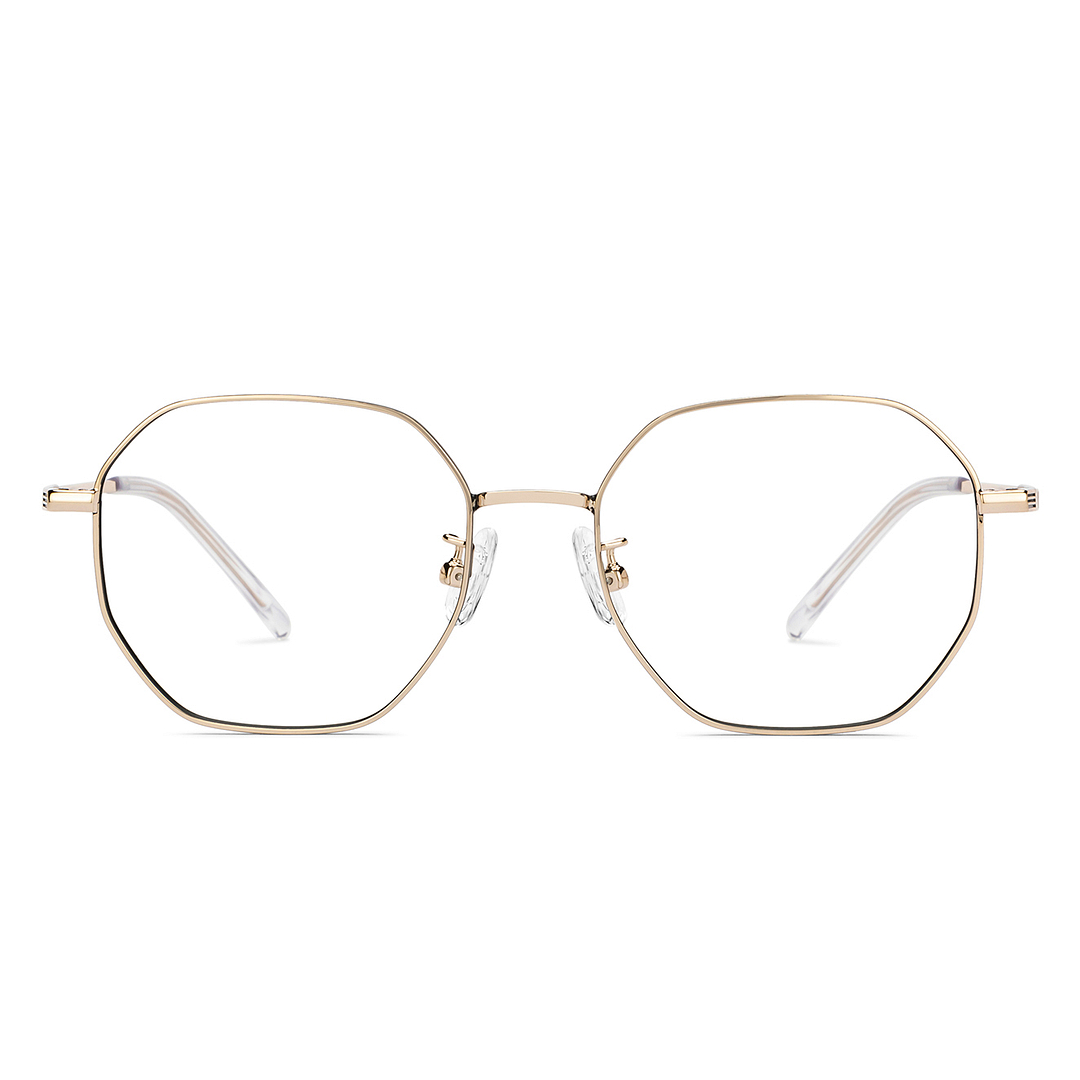 Vincent Chase Black Full Rim Geometric right side