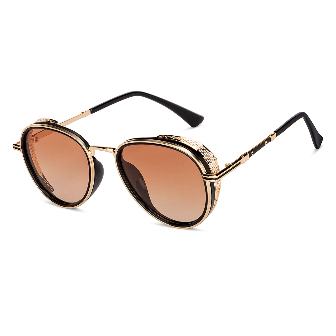 Vincent Chase Online Black Full Rim Aviator right side