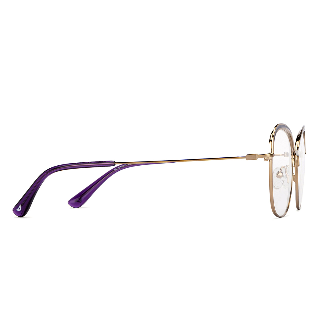 Vincent Chase Online Gold Full Rim Cat Eye left side