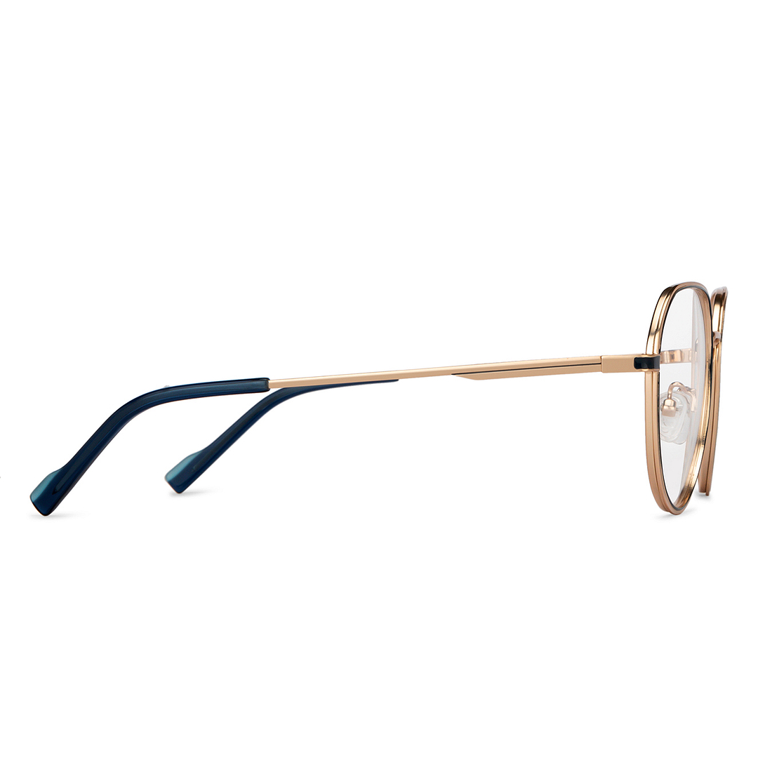 Vincent Chase Online Gold Full Rim Round left side