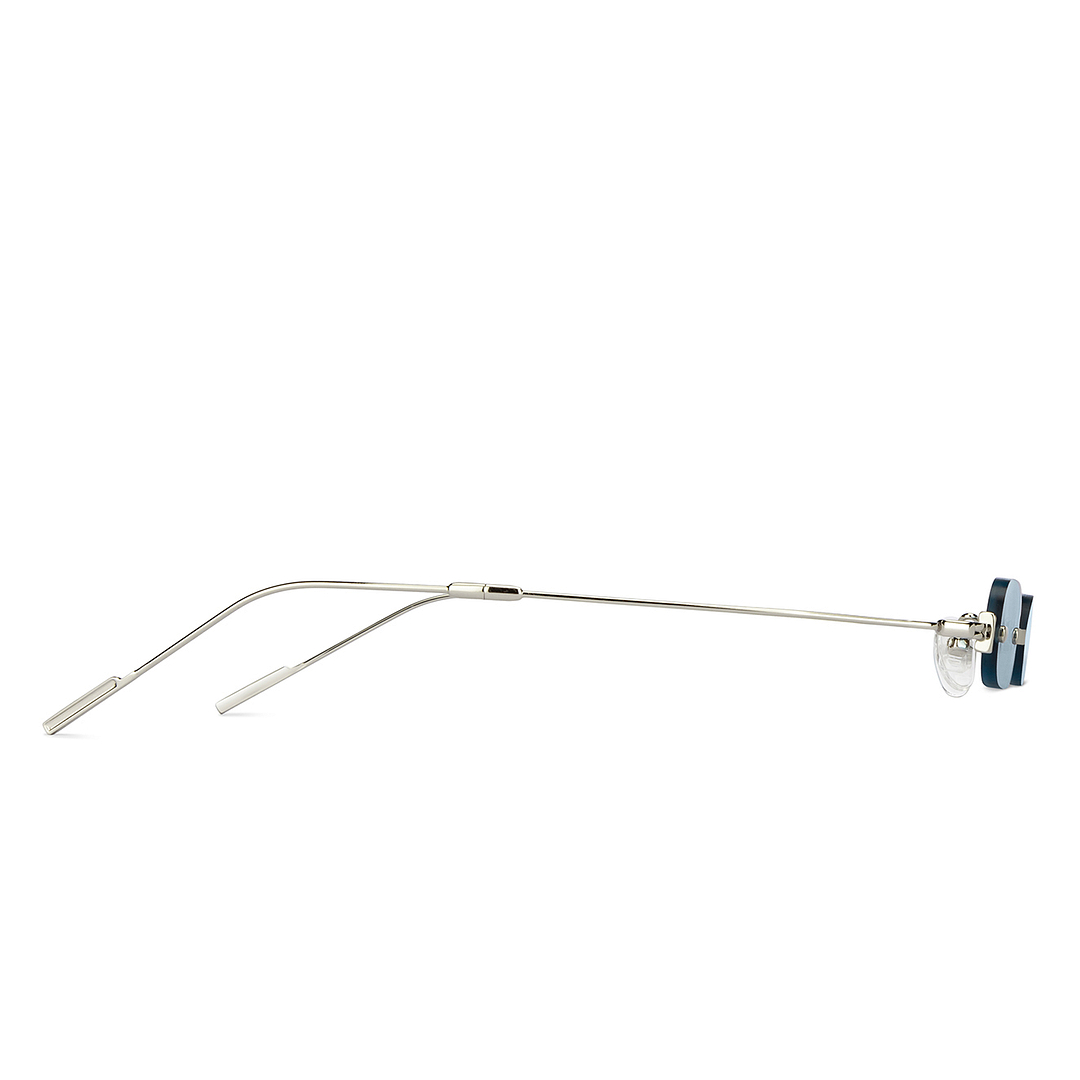 Vincent Chase Online Gold Rimless Rectangle left side