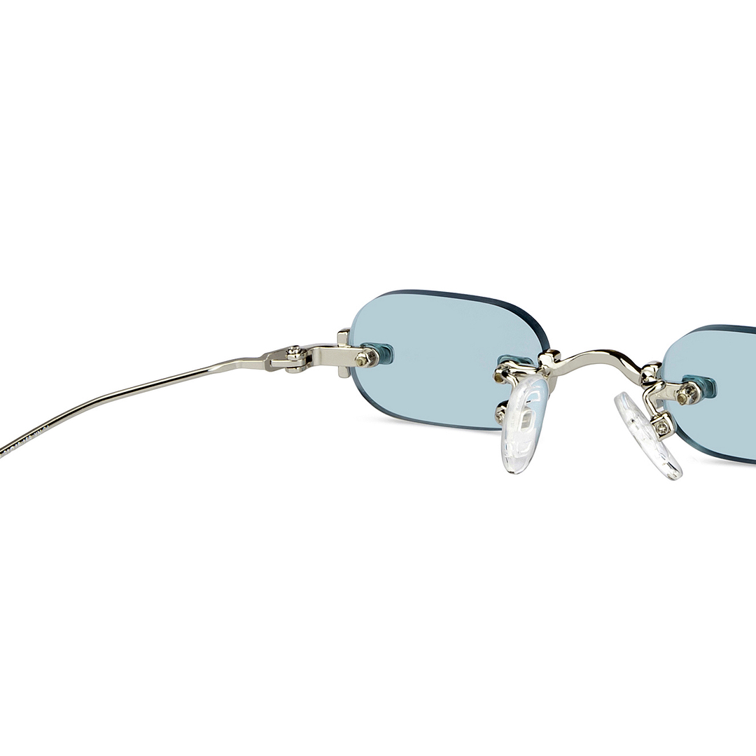 Vincent Chase Online Gold Rimless Rectangle left side