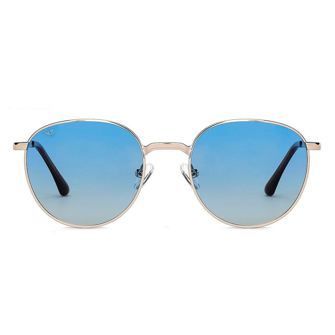 Vincent Chase Polarized Gold Full Rim Round right side