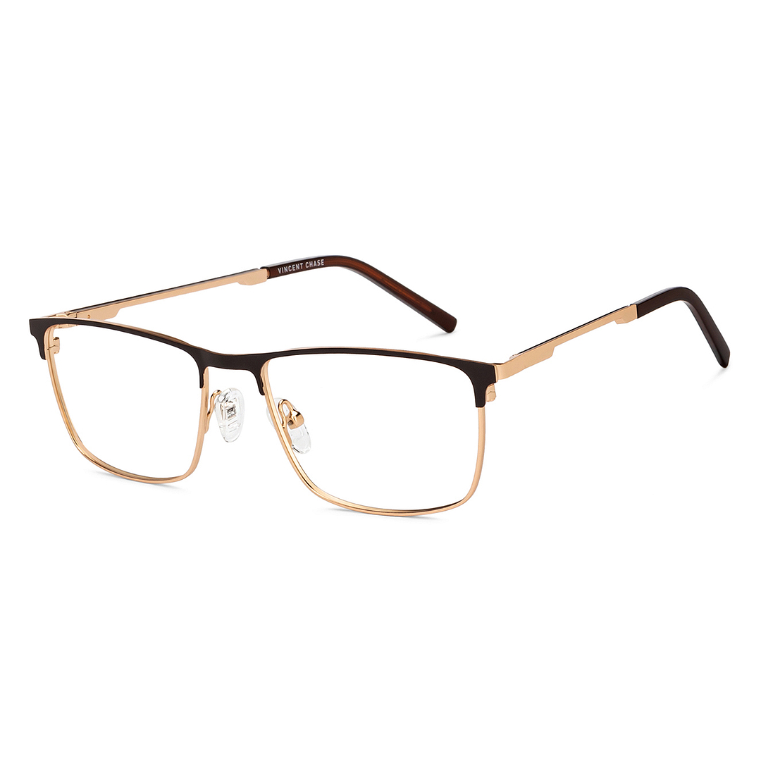 Vincent Chase Online Gold Full Rim Rectangle right side