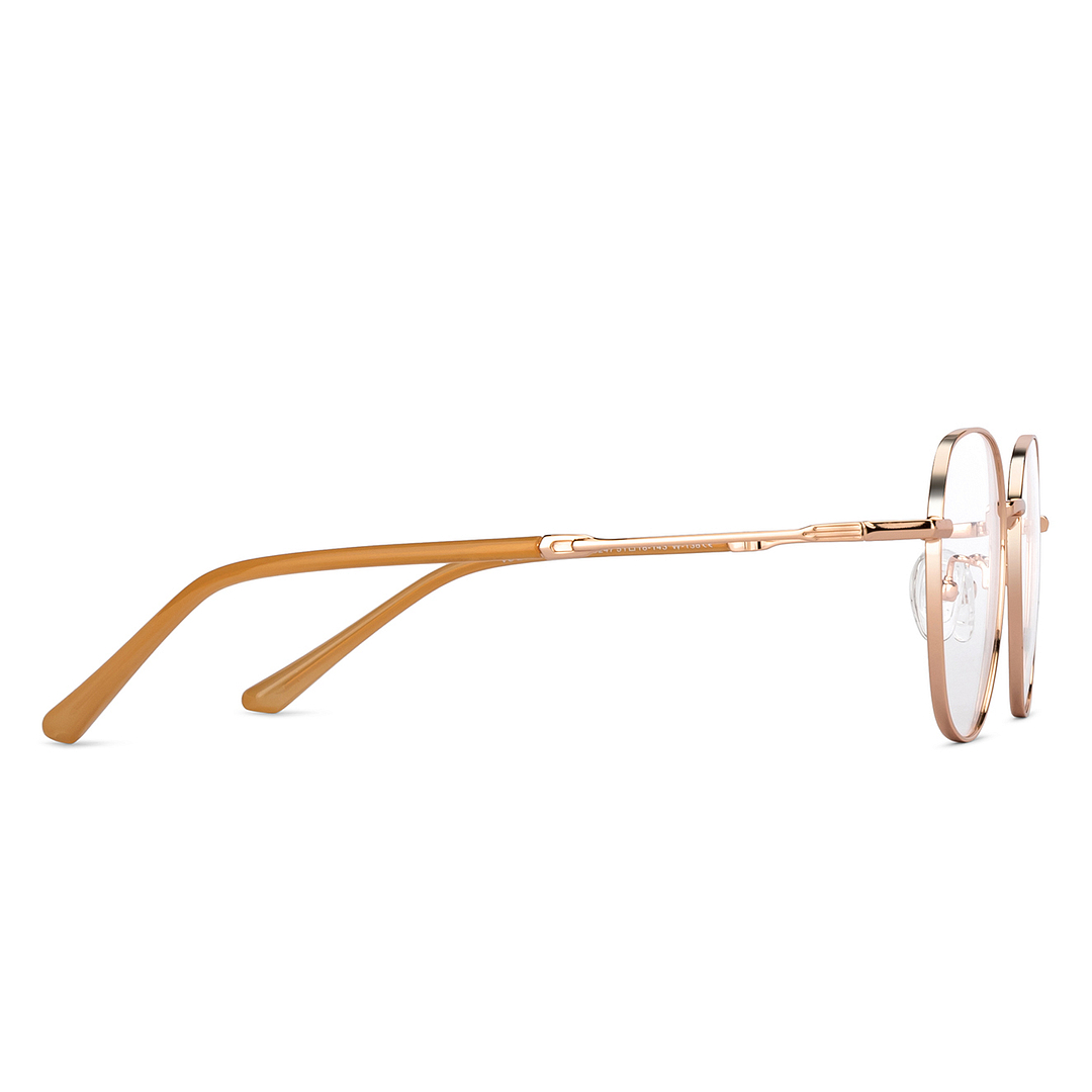 Vincent Chase Online Gold Full Rim Round left side