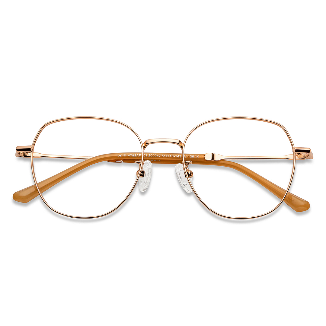 Vincent Chase Online Gold Full Rim Round left side