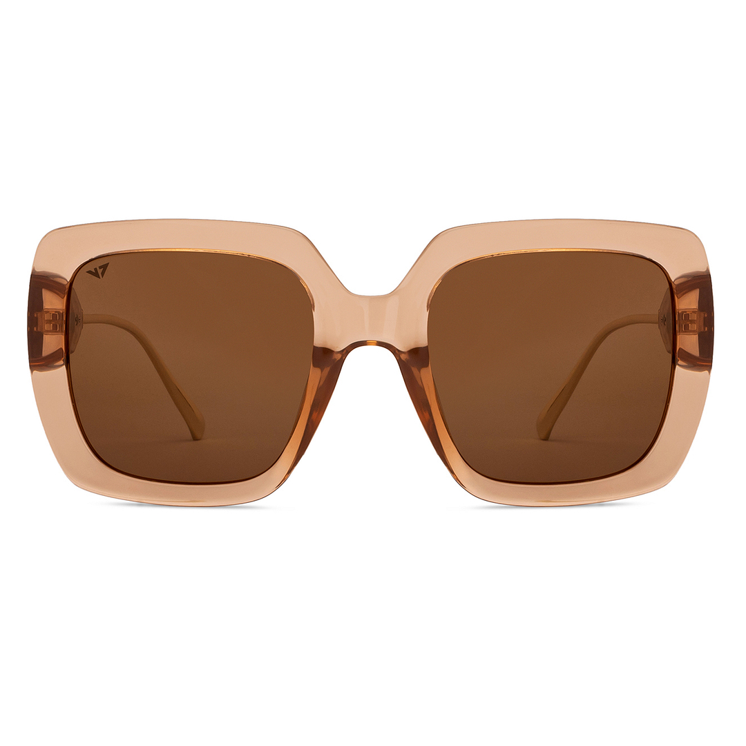 Vincent Chase Online Brown Full Rim Rectangle left side