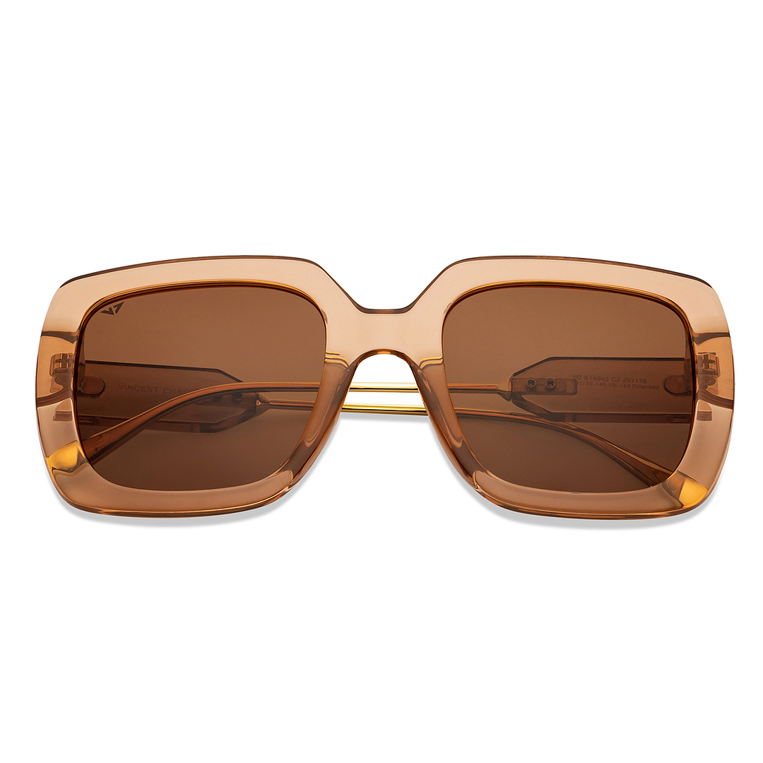 Vincent Chase Online Brown Full Rim Rectangle left side