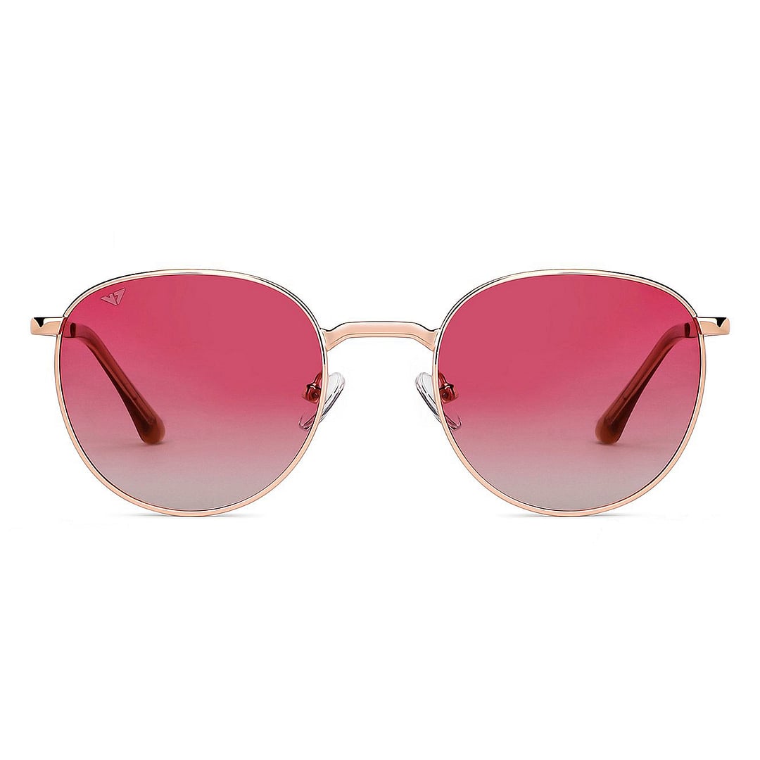 Vincent Chase Polarized Gold Full Rim Round right side