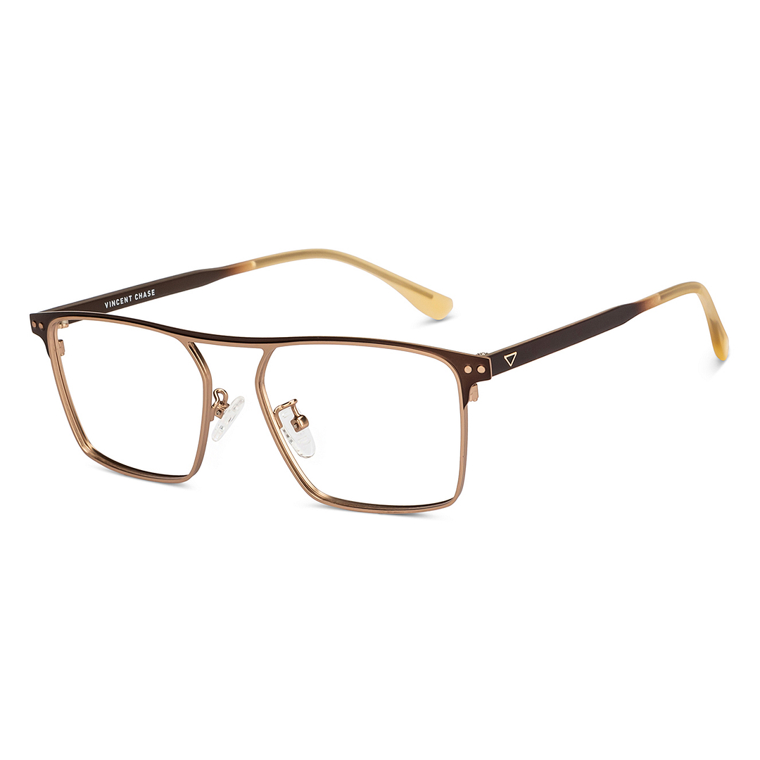 Vincent Chase Online Gold Full Rim Square right side