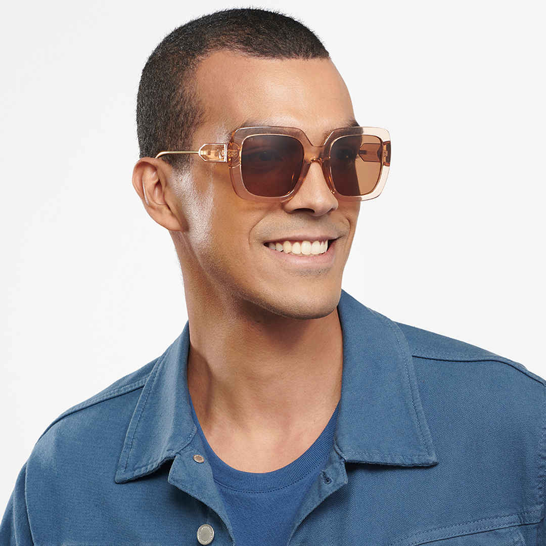 Vincent Chase Online Brown Full Rim Rectangle left side