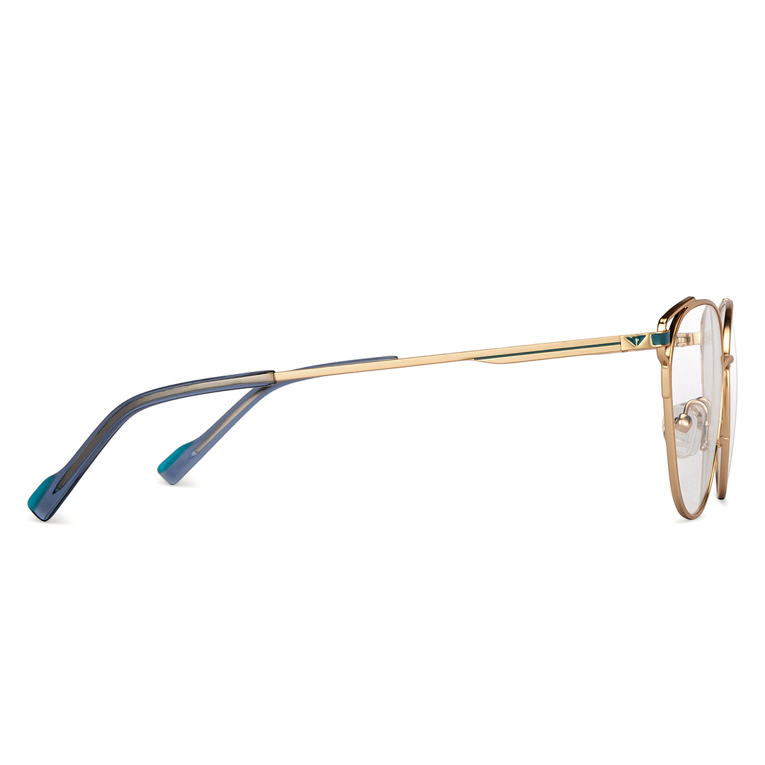 Vincent Chase Online Gold Full Rim Cat Eye left side