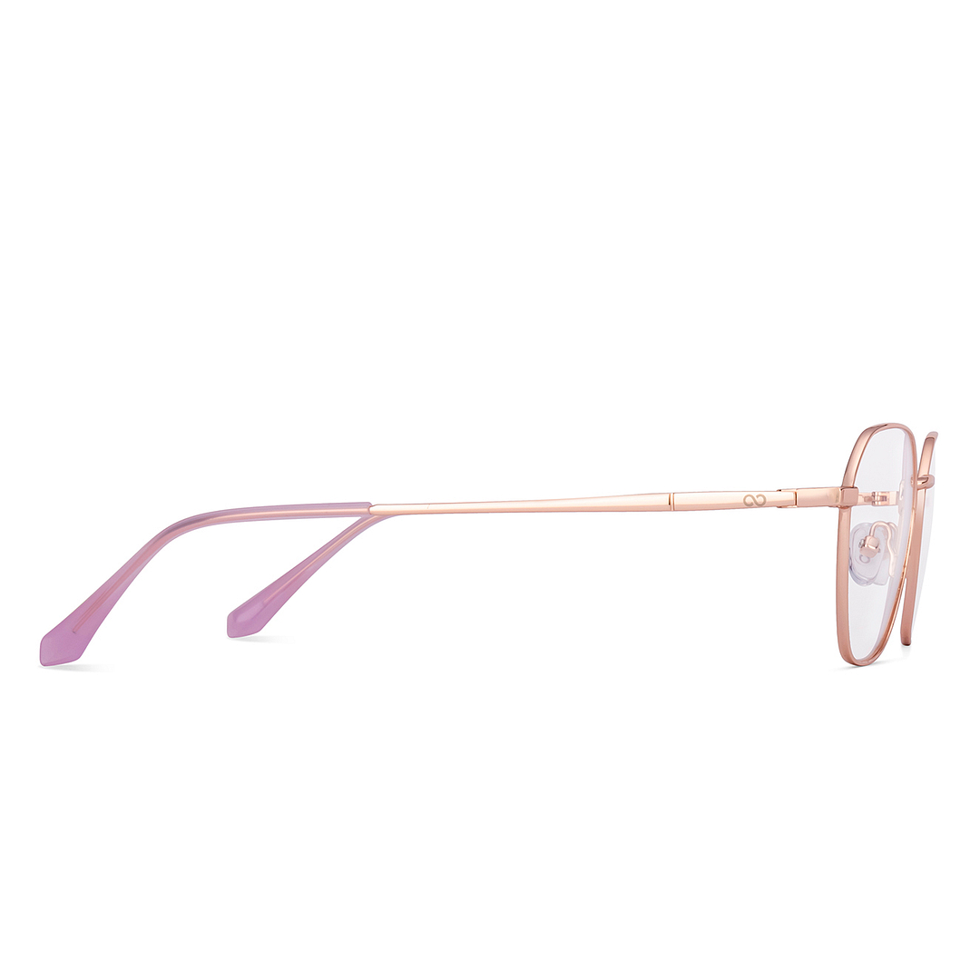 Vincent Chase Online Gold Full Rim Geometric left side