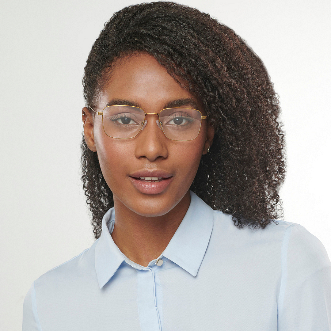 Vincent Chase Online Gold Full Rim Square left side