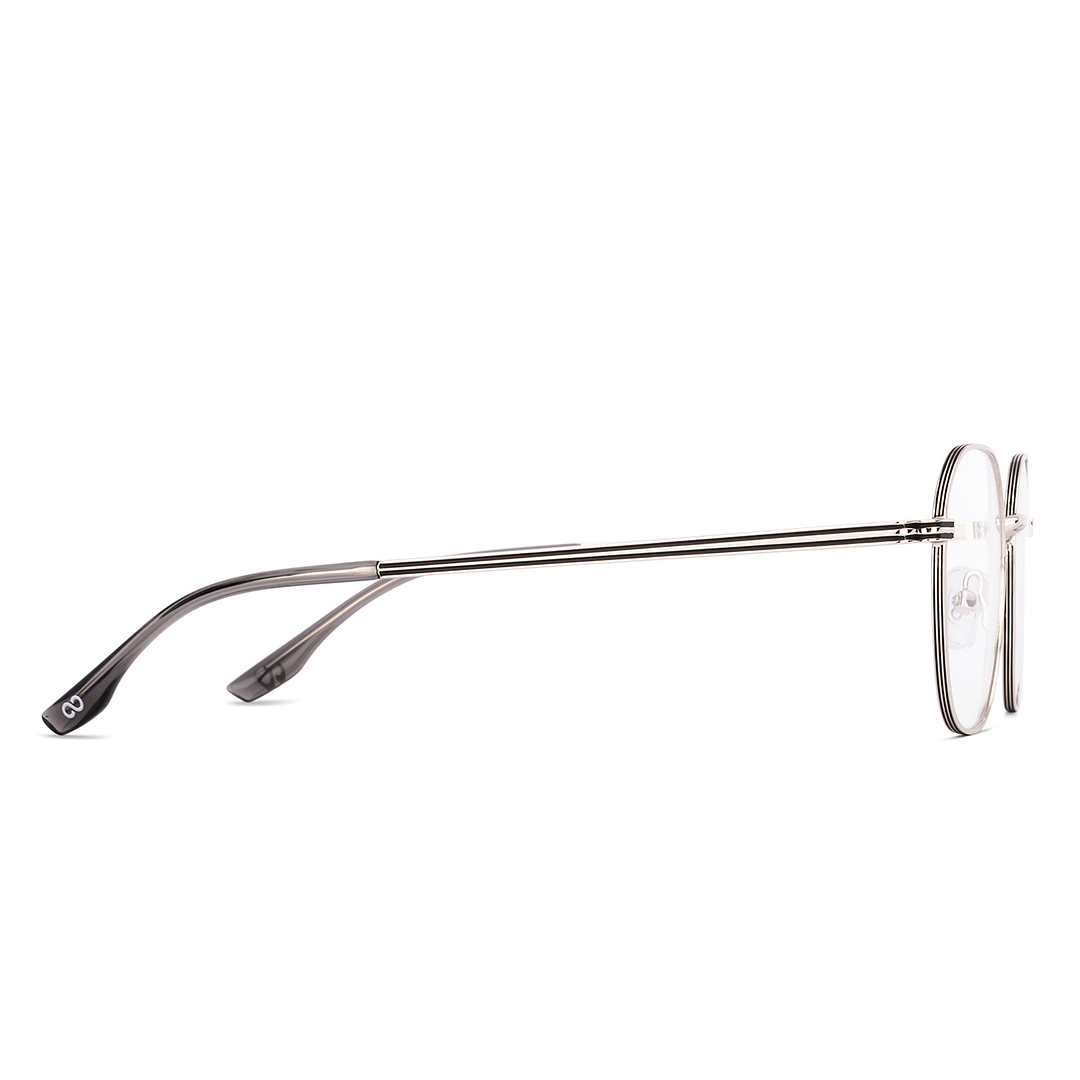 Vincent Chase Online Light Gunmetal Full Rim Square left side