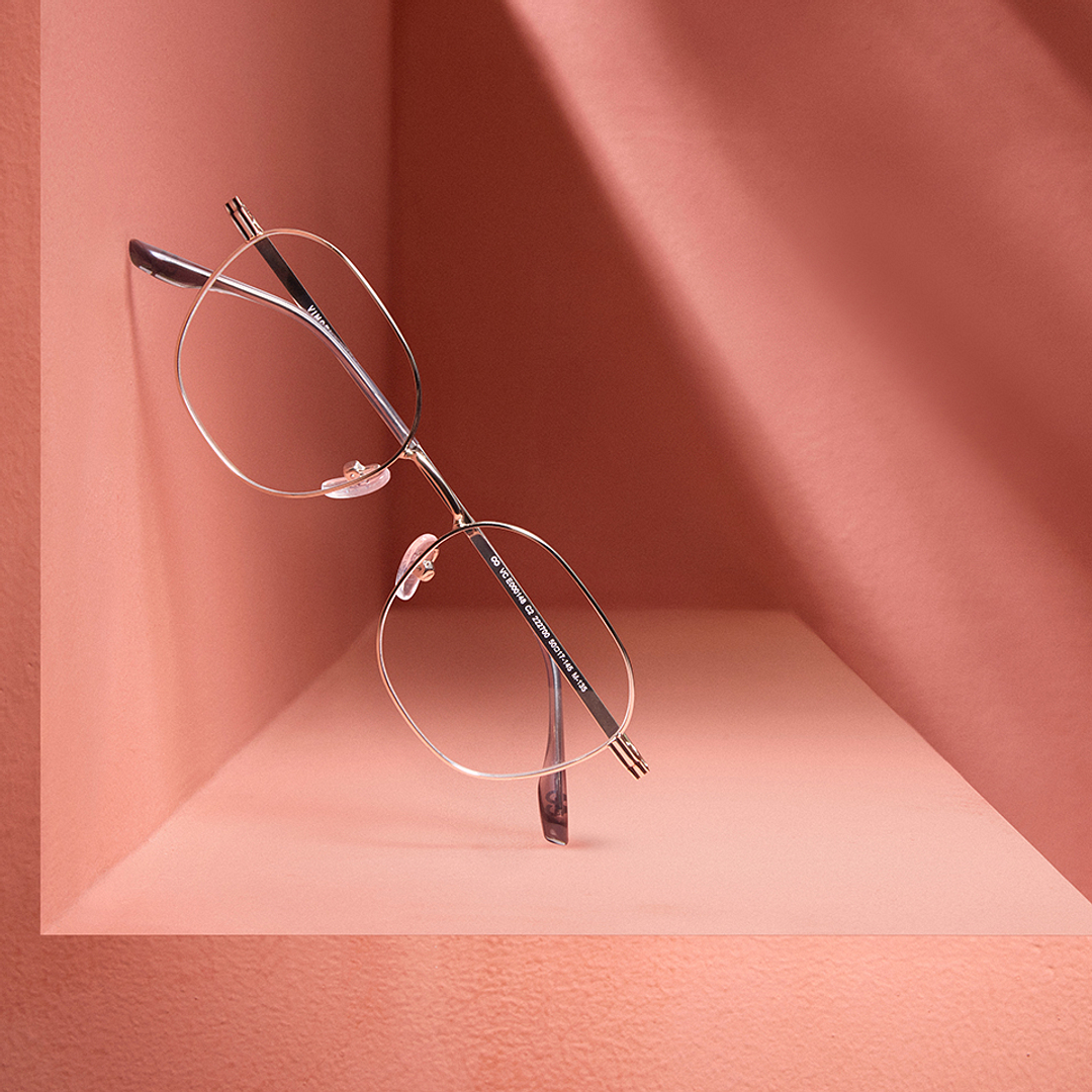 Vincent Chase Online Light Gunmetal Full Rim Square right side