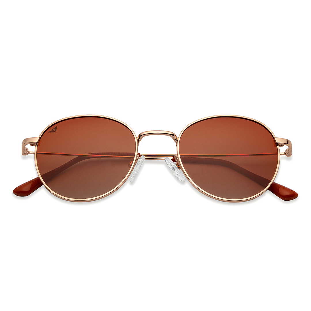 Vincent Chase Online Gold Full Rim Round right side