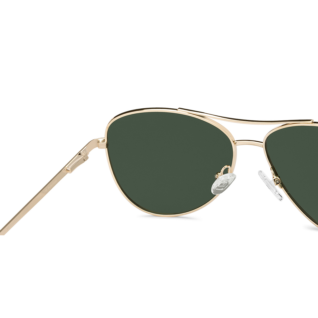 Vincent Chase Online Gold Full Rim Aviator right side