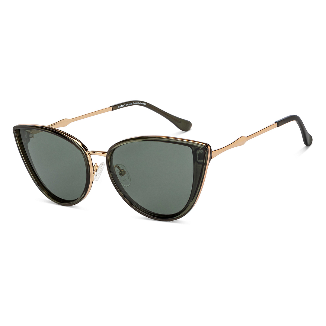 Vincent Chase Online Green Full Rim Cat Eye right side