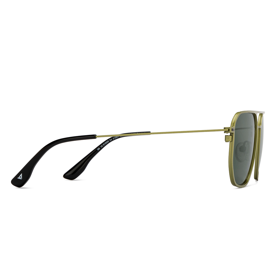 Vincent Chase Online Gold Full Rim Geometric left side