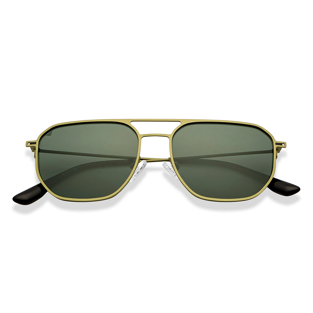 Vincent Chase Online Gold Full Rim Geometric left side