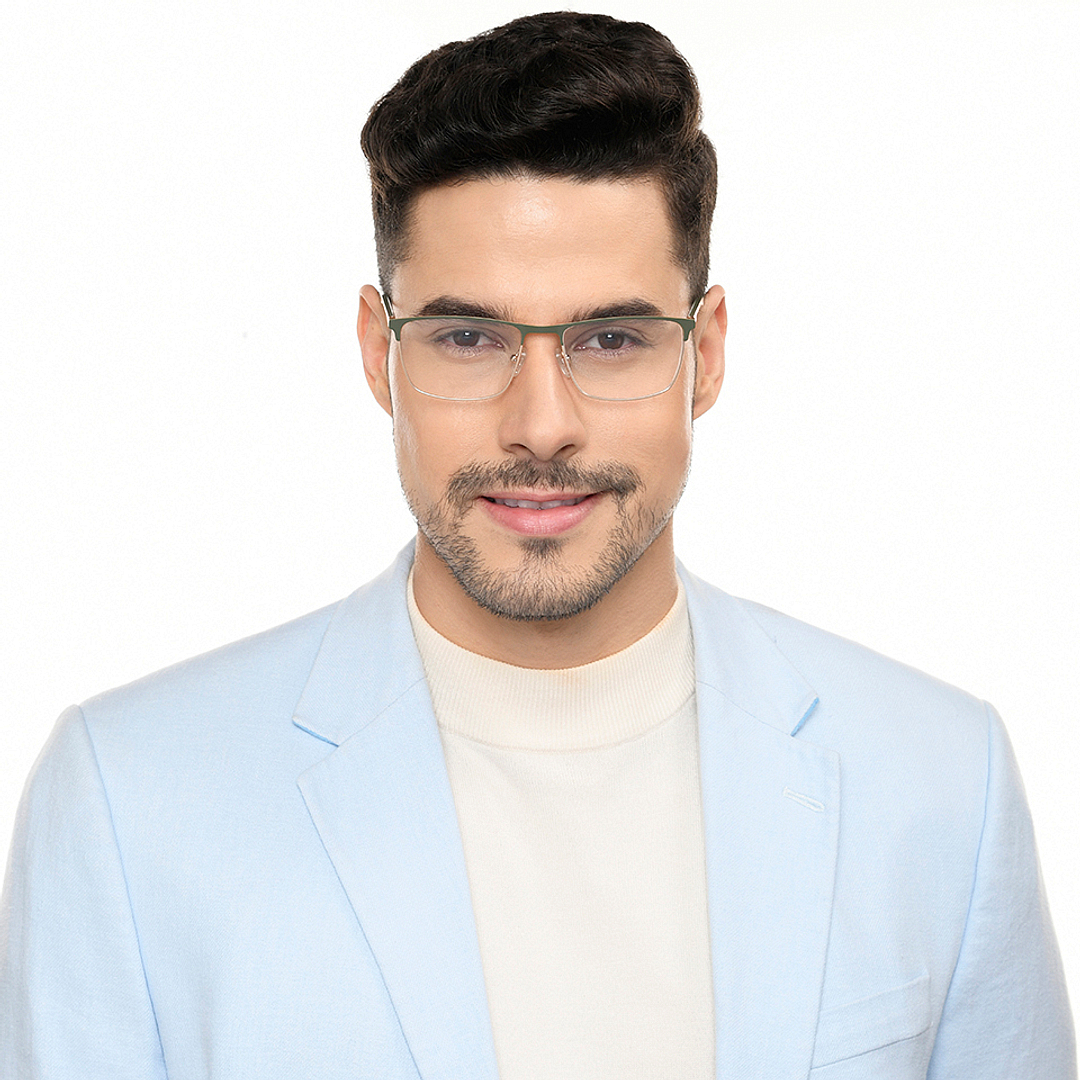 Vincent Chase Online Gold Full Rim Rectangle left side