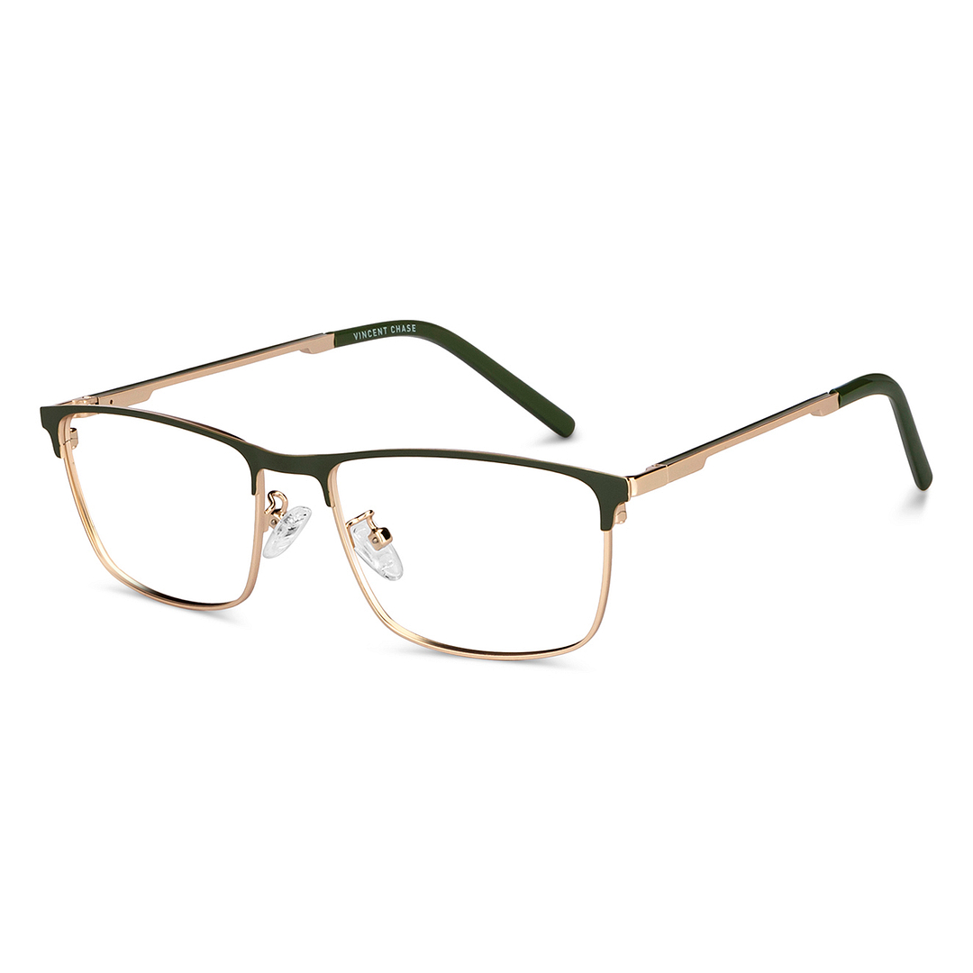 Vincent Chase Online Gold Full Rim Rectangle left side