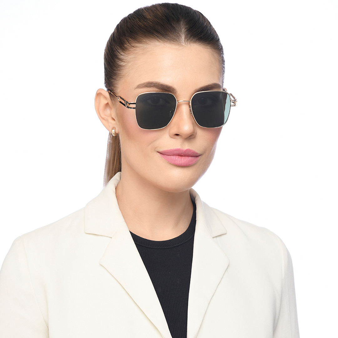 Vincent Chase Online Gold Full Rim Rectangle left side