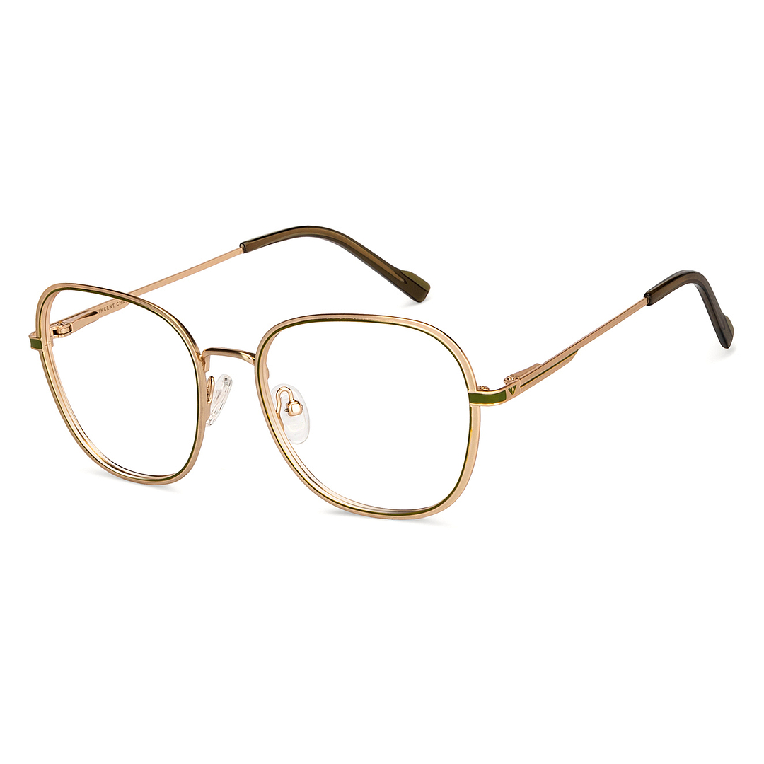 Vincent Chase Online Gold Full Rim Geometric right side
