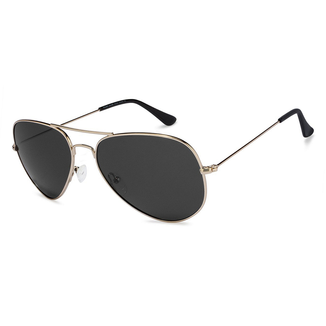 Vincent Chase Polarized Gold Full Rim Aviator right side