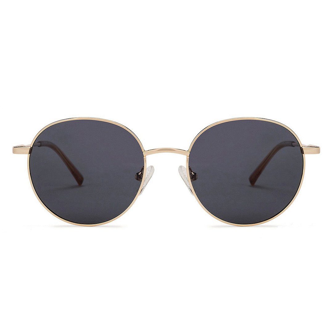 Vincent Chase Polarized Gold Full Rim Round left side