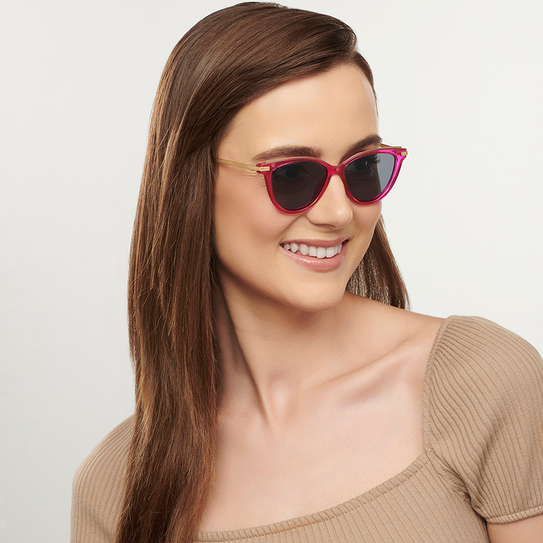 Vincent Chase Online Gold Full Rim Cat Eye right side