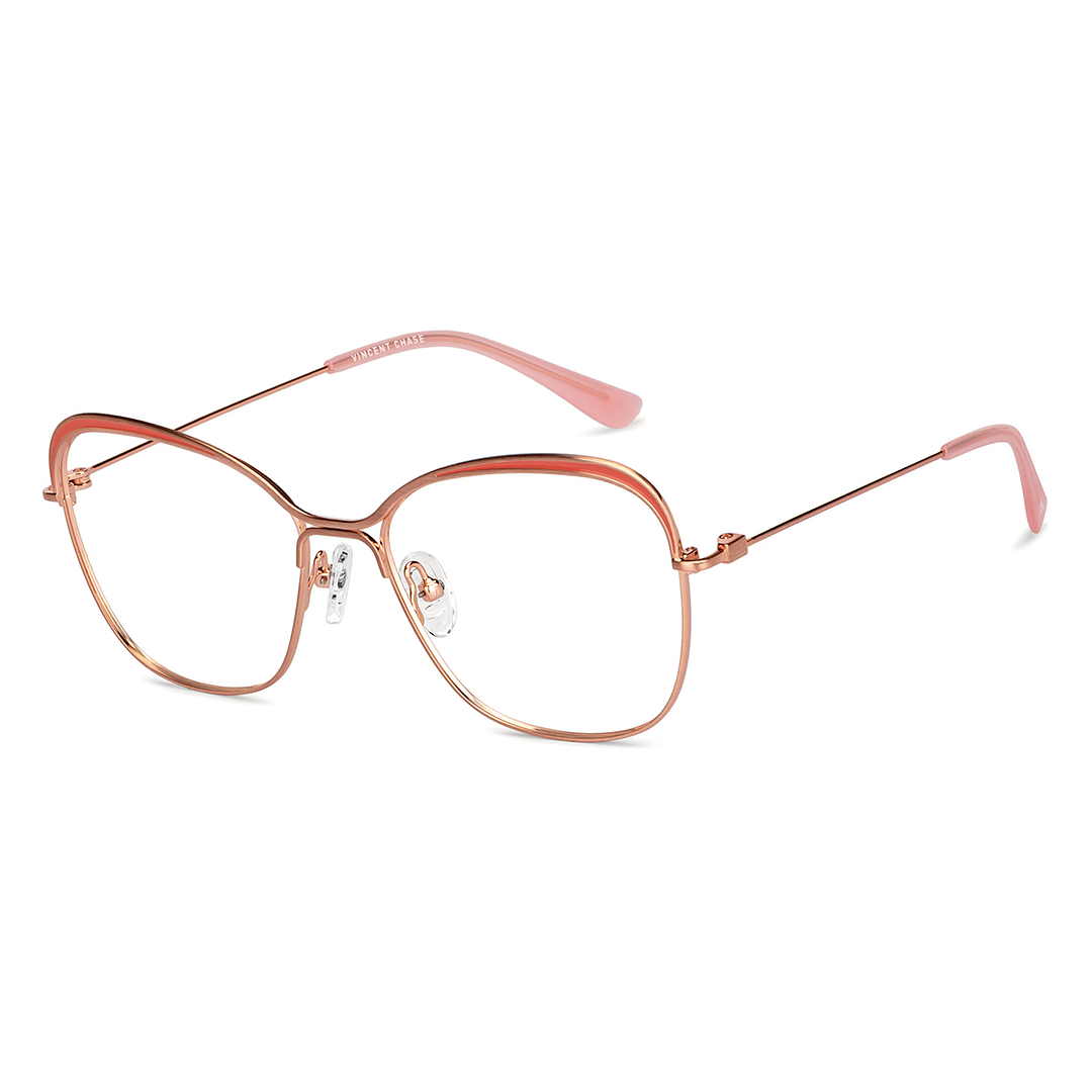 Vincent Chase Online Gold Full Rim Cat Eye right side