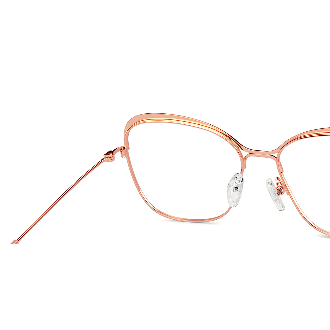 Vincent Chase Online Gold Full Rim Cat Eye right side