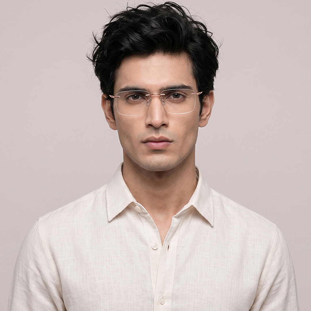 Vincent Chase Rimless Edit — view 3