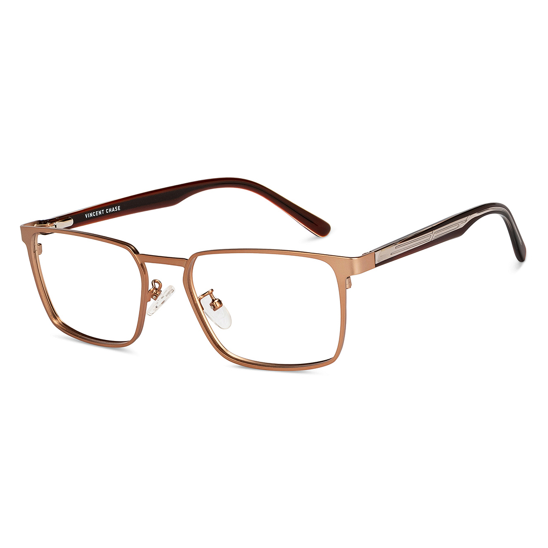 Vincent Chase Online Gold Full Rim Rectangle left side