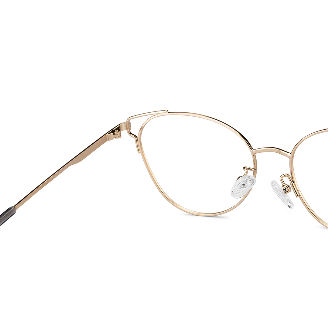 Vincent Chase Online Gold Full Rim Cat Eye right side