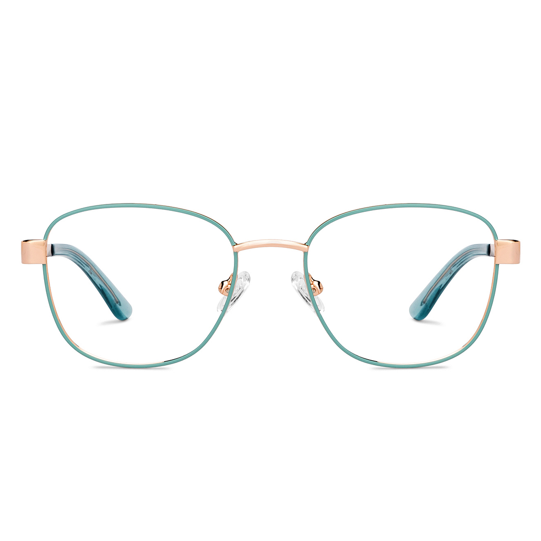 Vincent Chase Online Sky Blue Full Rim Cat Eye left side