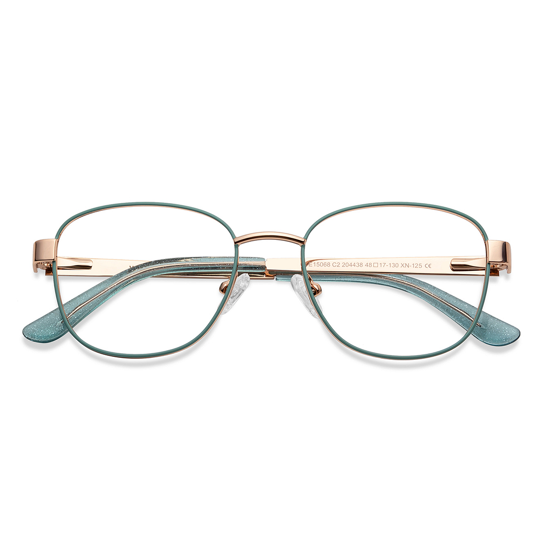 Vincent Chase Online Sky Blue Full Rim Cat Eye left side