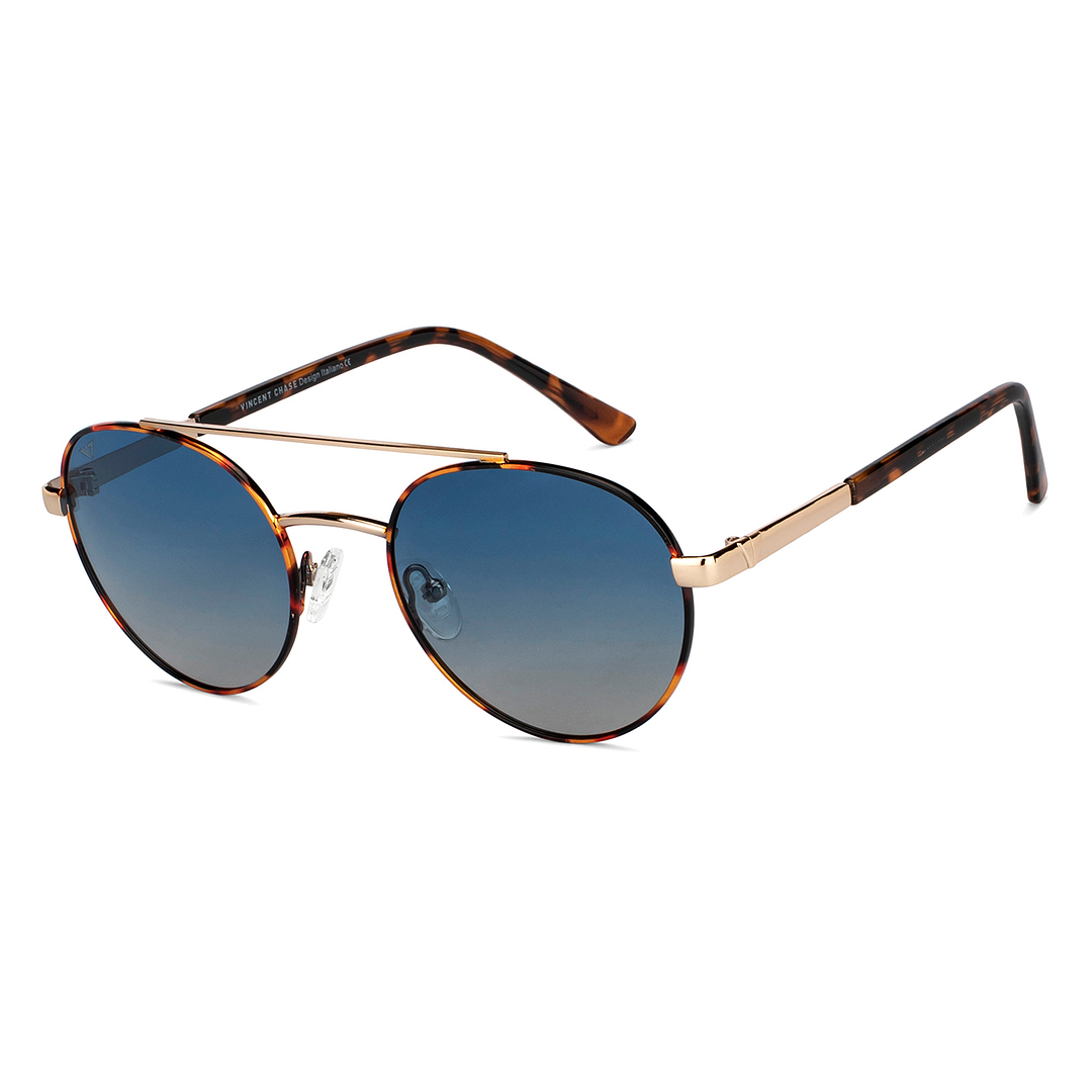 Vincent Chase Online Gold Full Rim Round right side