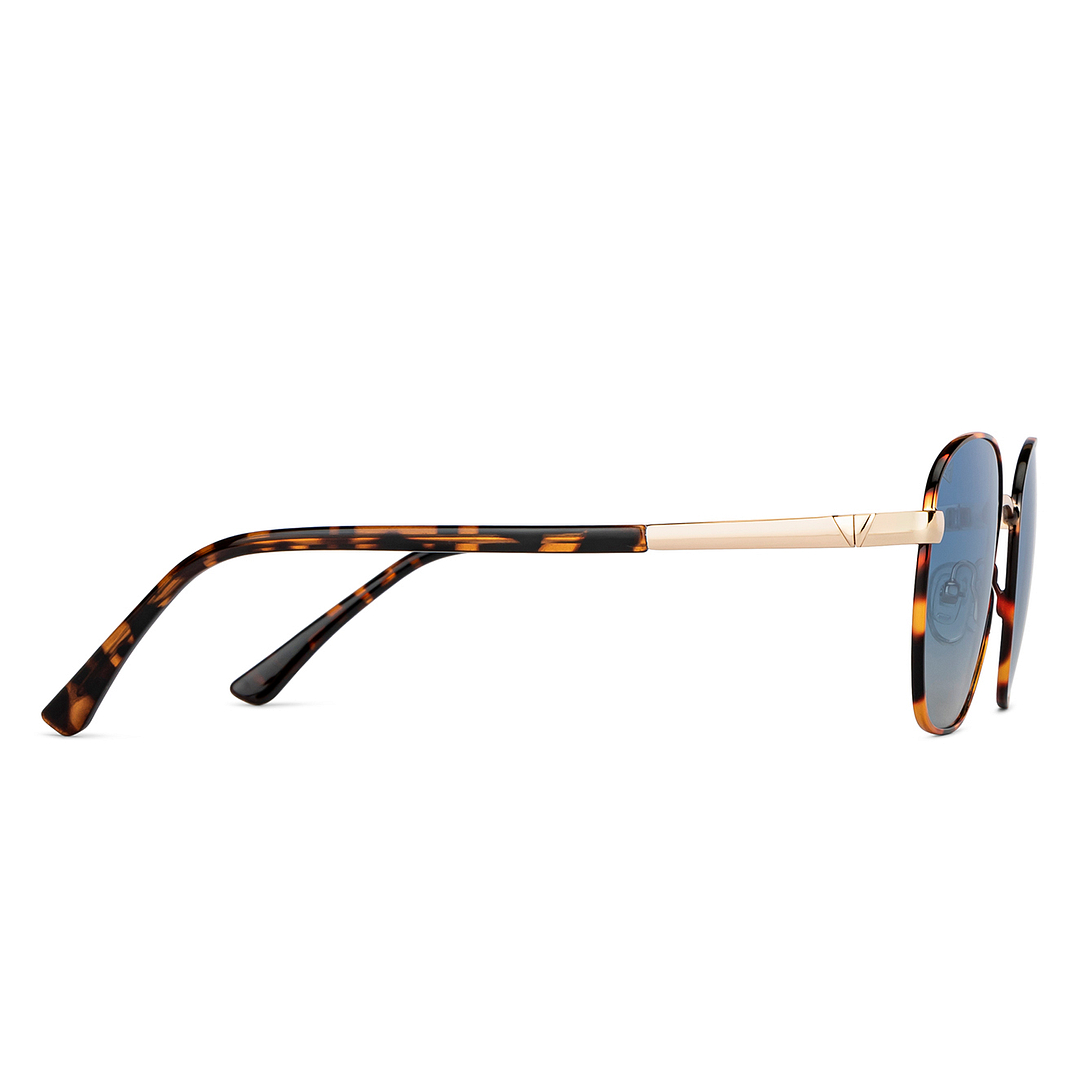Vincent Chase Online Gold Full Rim Rectangle left side
