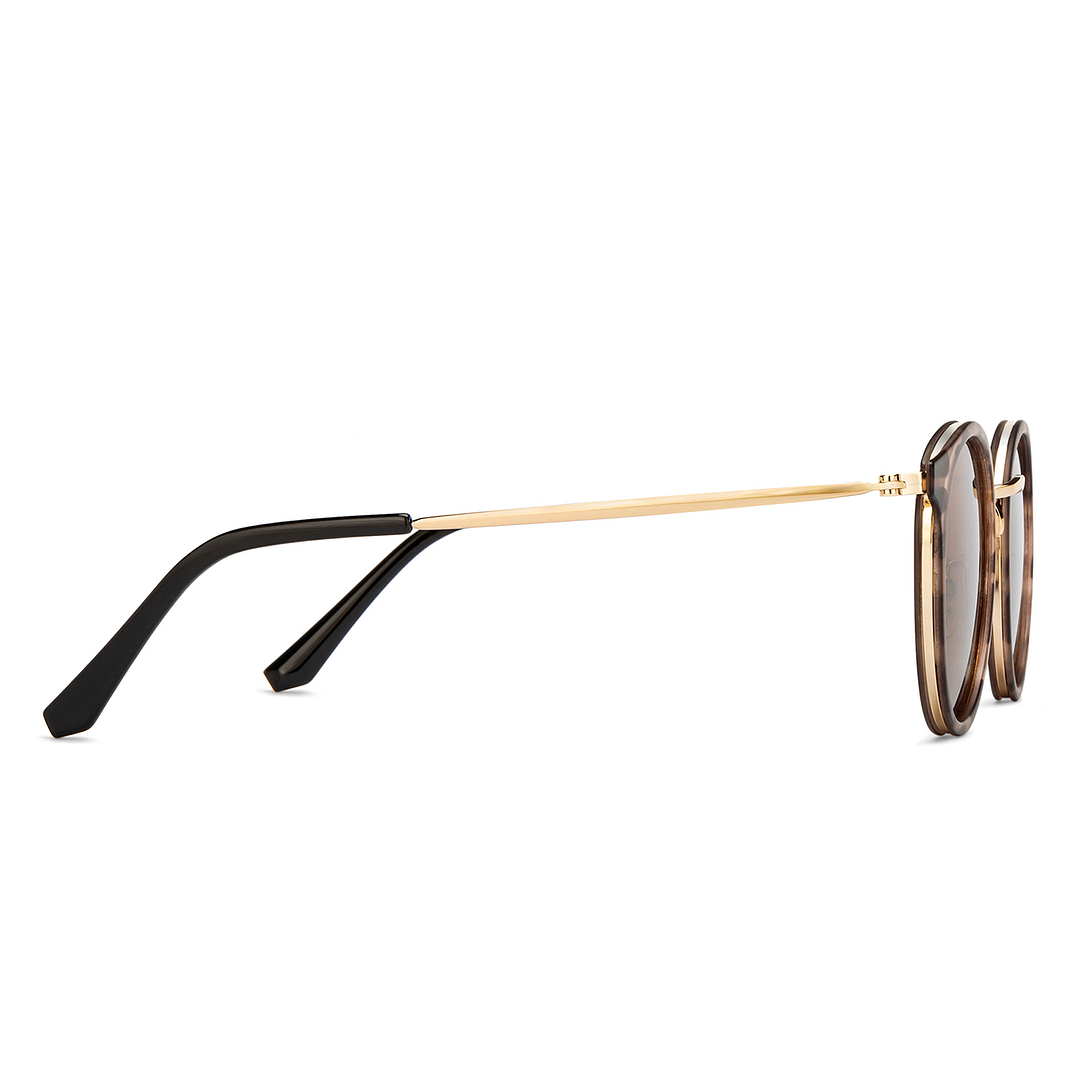 Vincent Chase Online Gold Full Rim Round left side